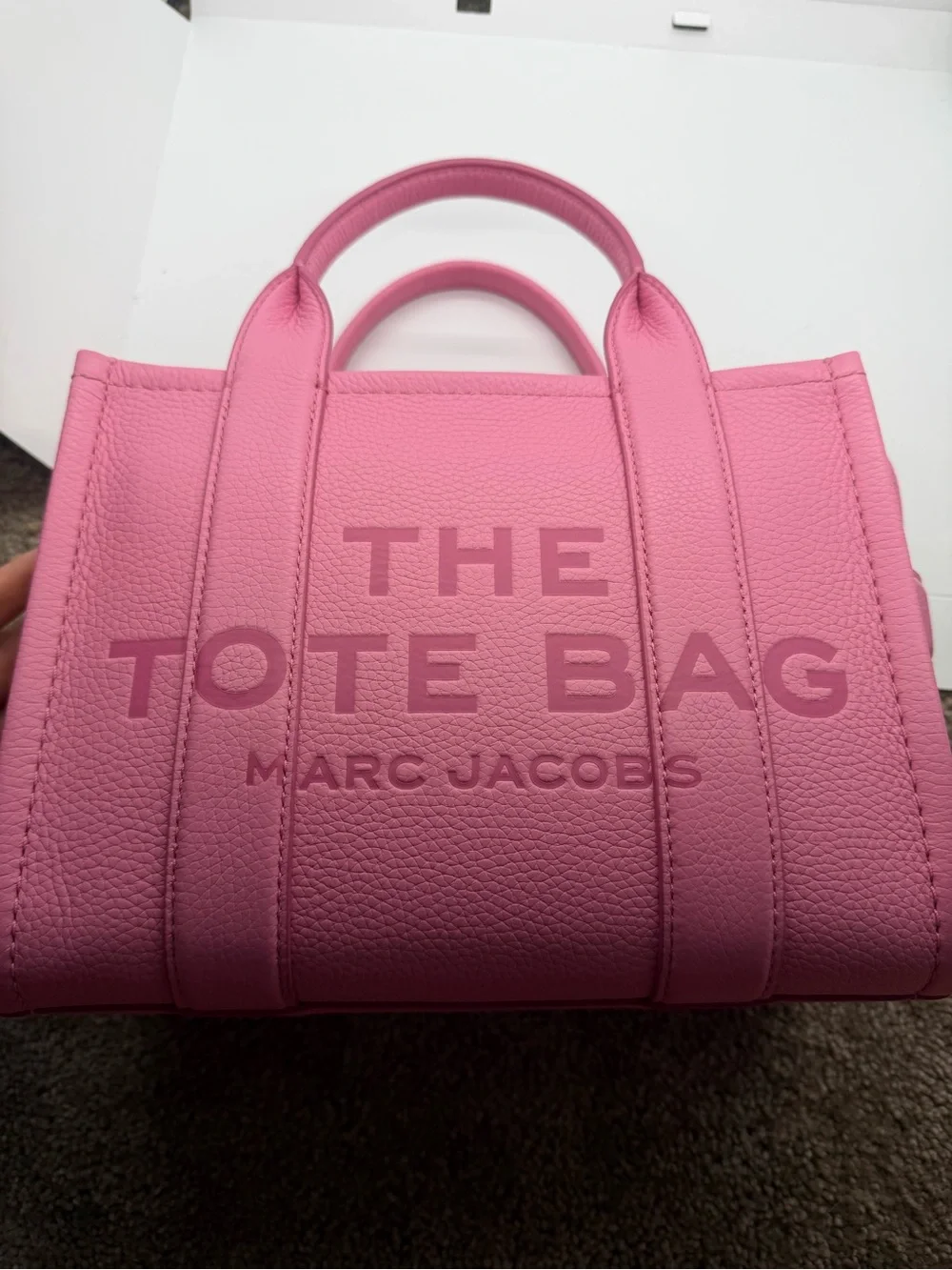 Marc Jacobs Small The Tote Bag - Candy Pink - Picture 16 of 16